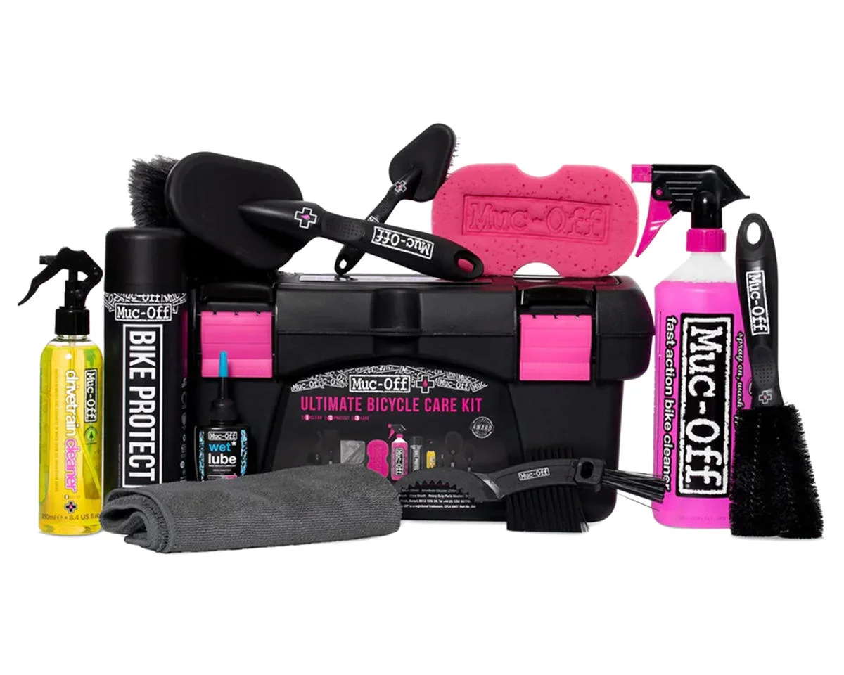 Muc-Off Ultimate Bicycle Cleaning Kit (Toolbox w/ 10 Pieces)